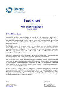 Microsoft Word - Fact sheet_Snecma_M88 pack CGP VA OK