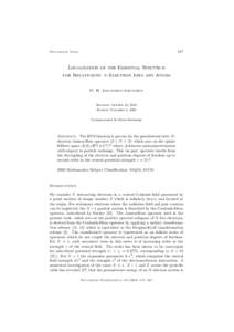 417  Documenta Math. Localization of the Essential Spectrum for Relativistic N -Electron Ions and Atoms