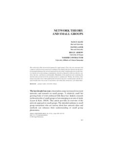 SMALLKatz et al.GR / OUP NETWORK