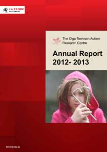 The Olga Tennison Autism Research Centre Annual Report[removed]