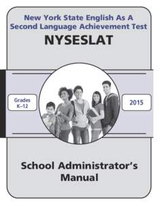 NYS15 Scoring Guide Cover