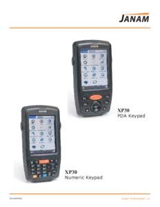 XP30 PDA Keypad XP30 Numeric Keypad