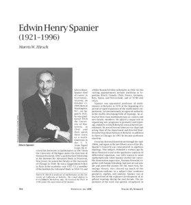comm-spanier.qxp[removed]:32 PM Page 704  Edwin Henry Spanier