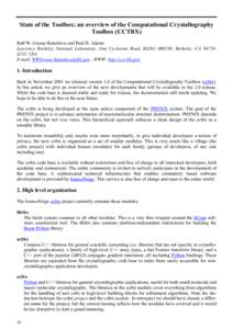 IUCr Computing Commission Newsletter