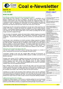 Microsoft Word - Coal e-news No 25 _Apr07_-final.doc