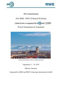 Microsoft Word - 1st Announcement of 2018 IERE-RWE TI_ Munich Workshopver4.doc