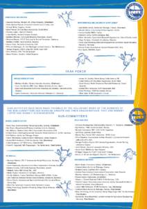 Acknowledgements to Chairpersons and Members 2014 BIS