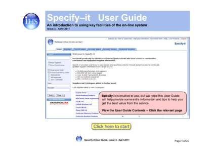 Microsoft PowerPoint - Specify it On screen User Guide IssueAprilppt [Compatibility Mode]