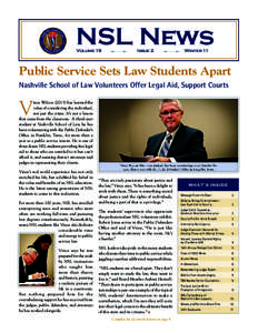 NSL News Volume 19 Issue 2  Winter 11