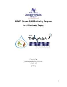 Millers River Watershed Council, Inc. 100 Main Street, Athol, MA9491 