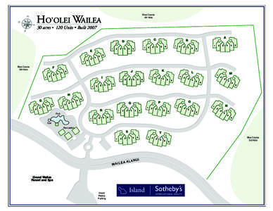Blue Course 4th Hole HO’OLEI WAILEA 30 acres • 120 Units • Built 2007