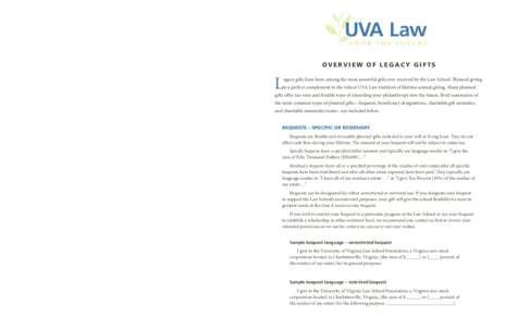 UVA Law  LIFE INCOME GIFT – CHARITABLE REMAINDER TRUST A Charitable Remainder Trust (CRT) comes in two varieties: a Charitable Remainder Annuity Trust (CRAT) or a Charitable Remainder Unitrust (CRUT). In both cases, yo