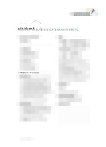 Sihl_Checkliste_cs4.indd, page 1 @ Normalize_2