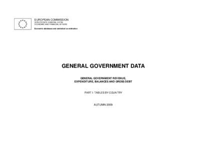 General government data. Autumn[removed]Part 1.
