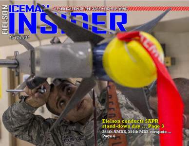 EIELSON  ICEMAN IINSIDER A PUBLICATION OF THE 354TH FIGHTER WING