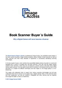 Book Scanner Buyer´s Guide