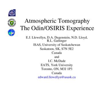 The determination of the atomic hydrogen profile in the MLT region from the OSIRIS observations on the Odin satellite - a value added product.