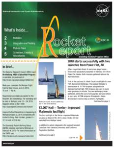 p5 Rocket Report 1st qt 10
