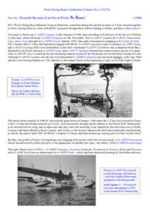 Poole Flying Boats Celebration (Charity No[removed]Part Six: Towards the end of an Era at Poole ‘Au Revoir’  © PFBC