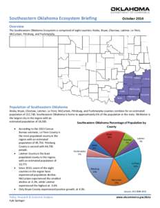 Southeastern Oklahoma Ecosystem Briefing  October 2014 Overview
