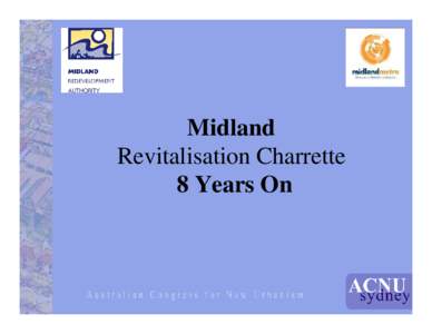 Midland Revitalisation Charrette 8 Years On Joondalup