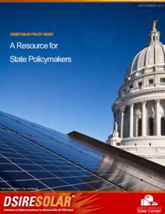 septemberDSIRE SOLAR POLICY GUIDE: A Resource for State Policymakers