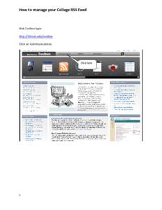 Point and click / RSS / Features of the Opera web browser / Macintosh User Groups