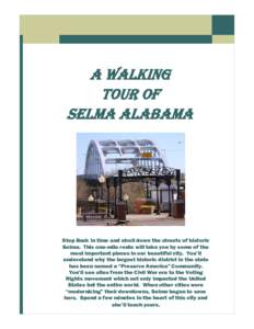 Walking tour Selma whole sheet