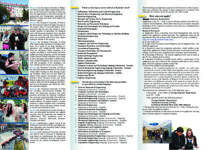 Engineering education / Bulgaria / Geography of Europe / Technical University of Varna / University of Economics and Computer Sciences in Warsaw / Technical University of Sofia / Education / Sofia