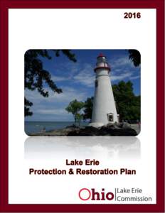 Lake Erie Protection & Restoration PlanJohn R. Kasich, Governor Mary Taylor, Lt. Governor Craig W. Butler, Director, Ohio Environmental Protection Agency – Commission Chair