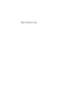 Rain Down Can  The Shearsman Chapbook Series, 2012 Seren Adams : Small History Kit Fryatt : Rain Down Can Mark Goodwin : Layers of Un
