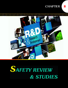 CHAPTER 8 SAFETY REVIEW AND STUDIES AERB recognizes the importance of safety research in support of its regulatory work as it helps in obtaining deeper insights into the issues concerning