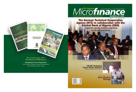 The Nigerian  www.yearofmicrocredit.org A Newsletter of the International Year of Microcredit 2005