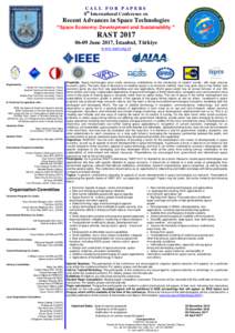 International Society for Photogrammetry and Remote Sensing / Photogrammetry / Remote sensing / Space law / Air Force Research Laboratory / Ambient intelligence / American Institute of Aeronautics and Astronautics / European Space Agency / Outline of space technology