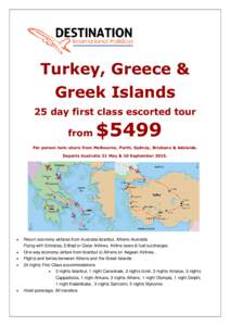 Ankara / Antalya / Santorini / Cappadocia / Breakfast / Geography of Turkey / Provinces of Turkey / Izmir
