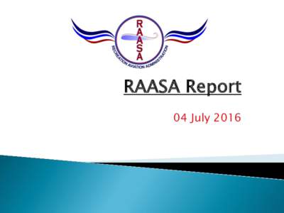 RAASA Report 04 July 2016 