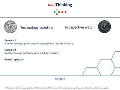 NanoThinking  Prospective watch Technology scouting