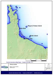Terralink International eMap Report  Created[removed], 14:11 Offshore Islands Mayor (Tuhua) Island