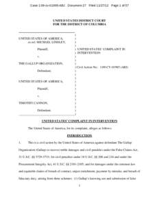 Case 1:09-cvABJ Document 27 FiledPage 1 of 57  UNITED STATES DISTRICT COURT FOR THE DISTRICT OF COLUMBIA ____________________________________ )
