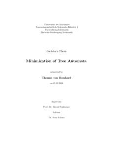 Applied mathematics / Tree automaton / Finite-state machine / Alternating finite automaton / Powerset construction / Formal language / Muller automaton / Automata theory / Theoretical computer science / Computer science