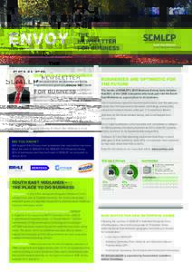 ENVOY Issue #5 AUTUMN 2015 THE NEWSLETTER FOR BUSINESS