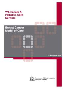 WA Cancer & Palliative Care Network Breast Cancer Model of Care