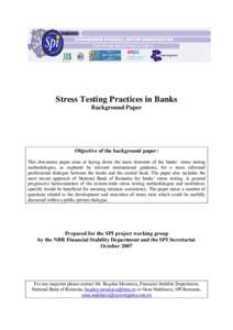 Microsoft Word - SPI Romania Stress Testing Background Paper _final for discussion with banks_.doc
