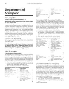 104  Aerospace BASIC AND APPLIED SCIENCES