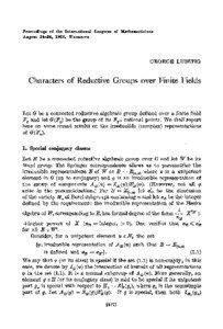 Proceedings of the International Congress of Mathematicians August 16-24, 1983, Warszawa