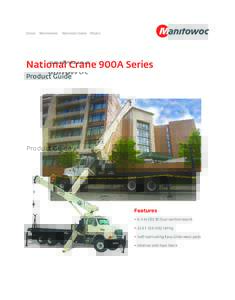 National Crane 900A Series Product Guide Features