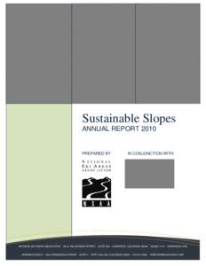 Sustainable Slopes 2010 Annual Report