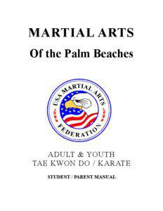 MARTIAL ARTS Of the Palm Beaches