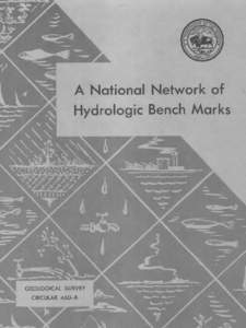 A National Network of Hydrologic Bench Marks GEOLOGICAL SURVEY CIRCULAR 460-B