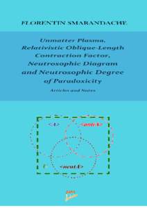 Unmatter Plasma, Relativistic Oblique-Length Contraction Factor, Neutrosophic Diagram and Neutrosophic Degree of Paradoxicity. Articles and Notes